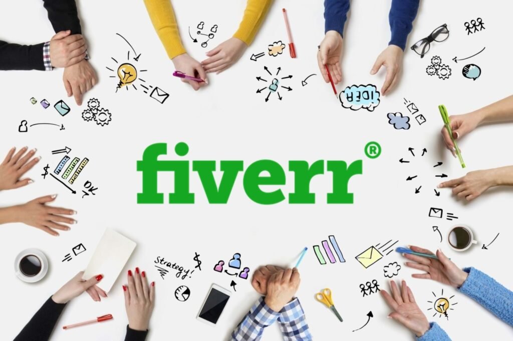 fiverr logo- freelancing platform